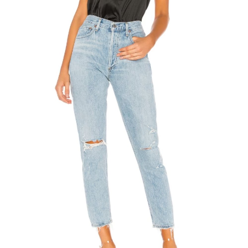 Agolde High Rise Jamie Jeans Size 23